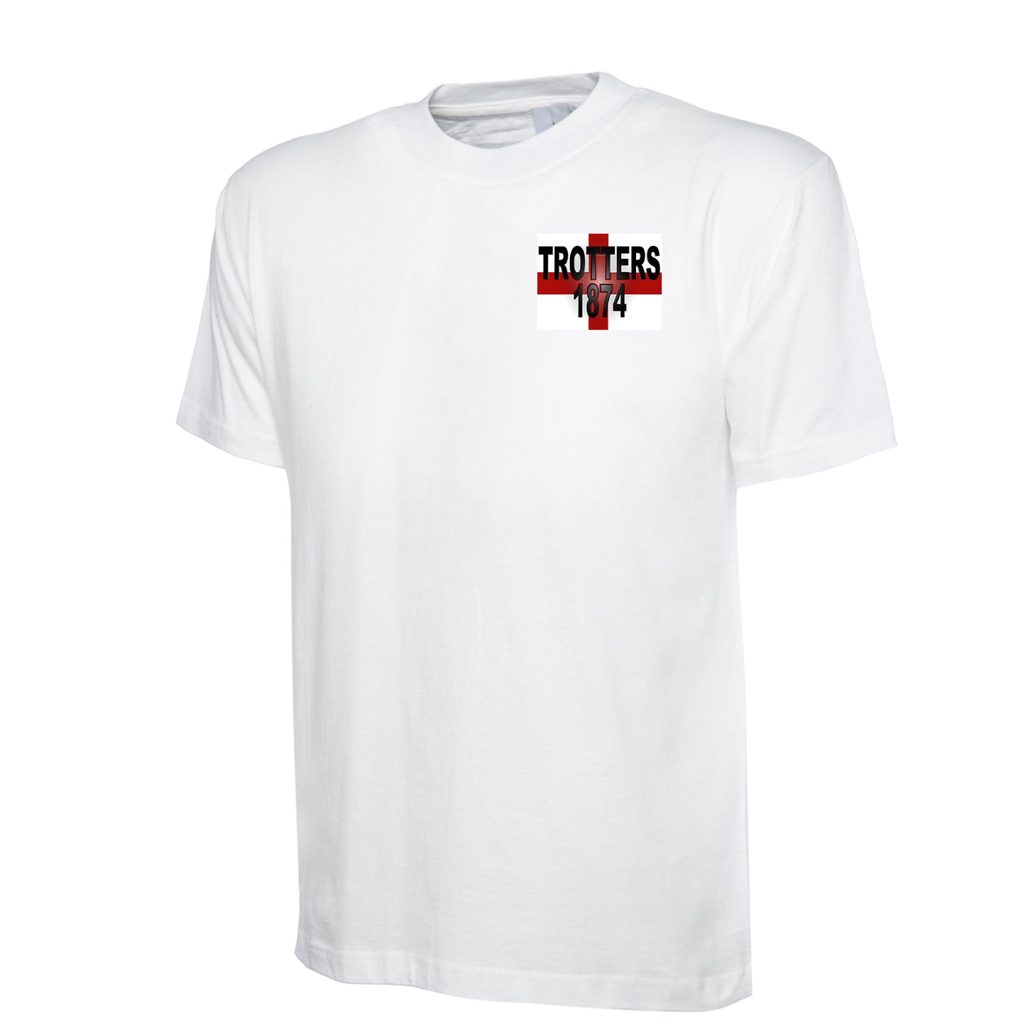 Trotters 1874 England Flag T Shirt 