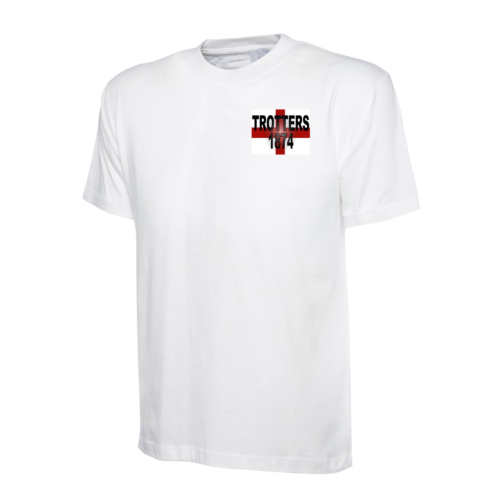 Trotters 1874 England Flag T Shirt 