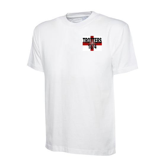 Trotters 1874 England Flag T Shirt 