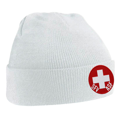 Switzerland Football Beanie Hat