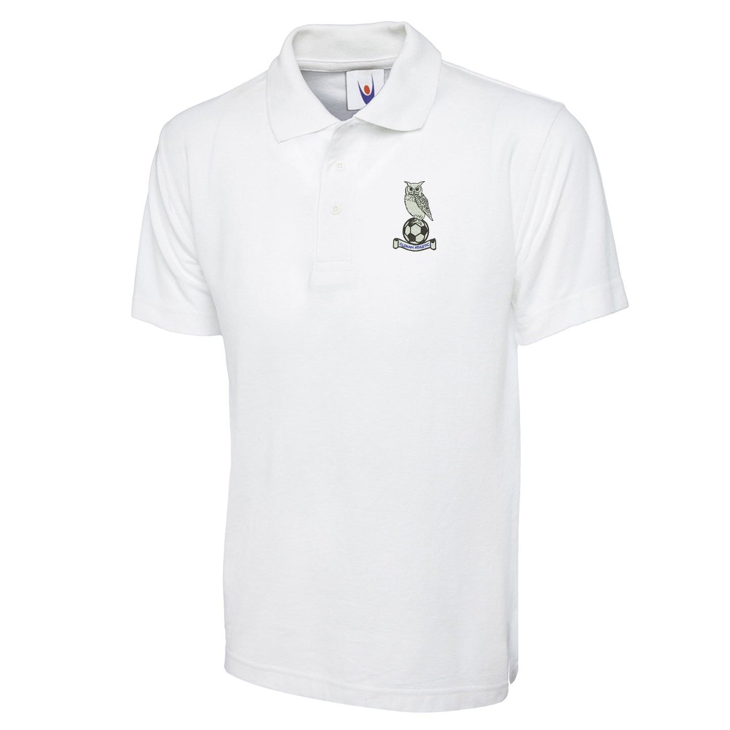 Retro Oldham 1972 Embroidered Classic Polo Shirt