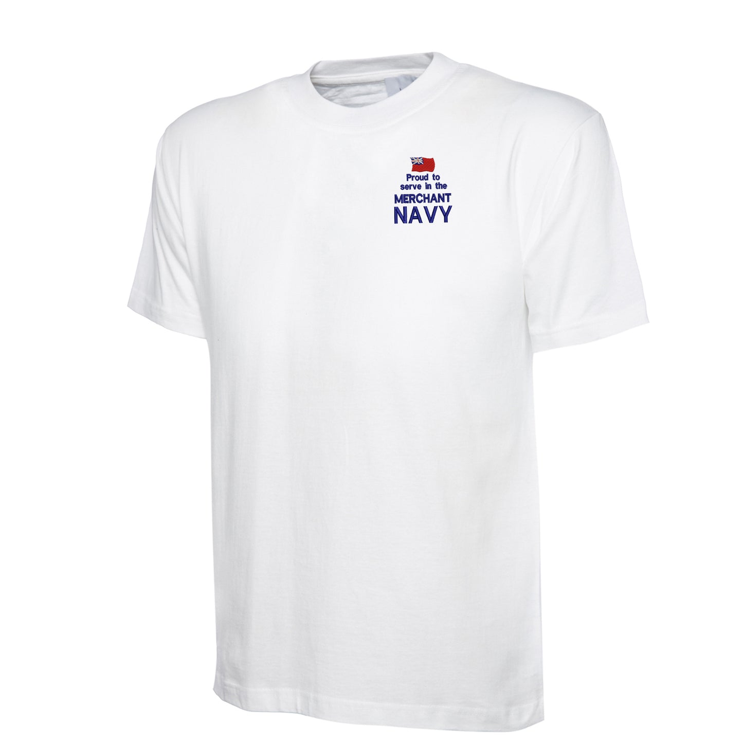 Proud to Serve in The Merchant Navy Embroidered Children's T-Shirt