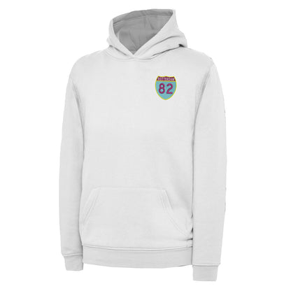 Retro Rotterdam 82 Embroidered Children's Hoodie