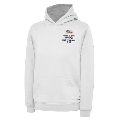 Proud to Have Served on HMS Fearless (L10) Children's Hoodie