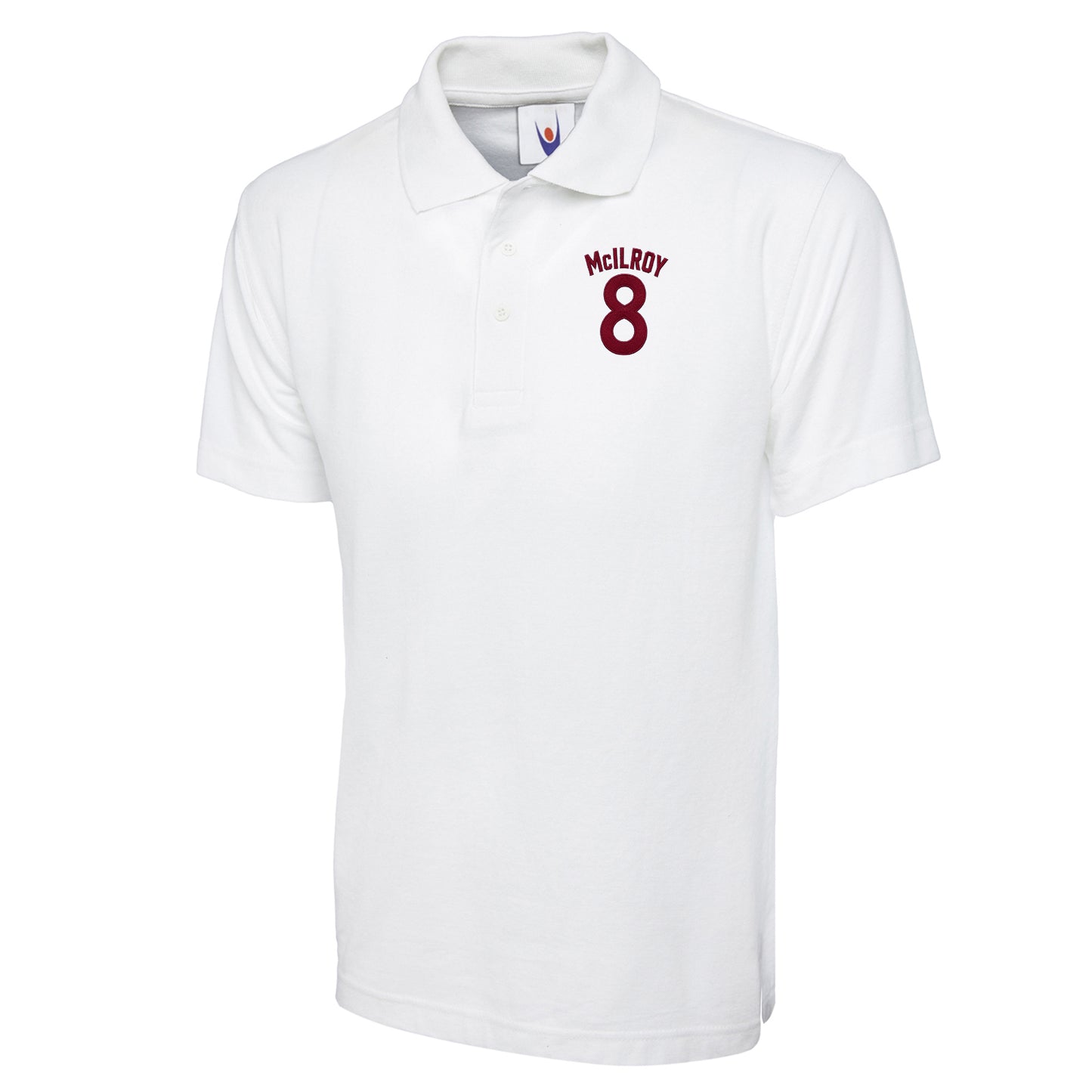 Jimmy McIlroy Burnley Football Polo Shirt