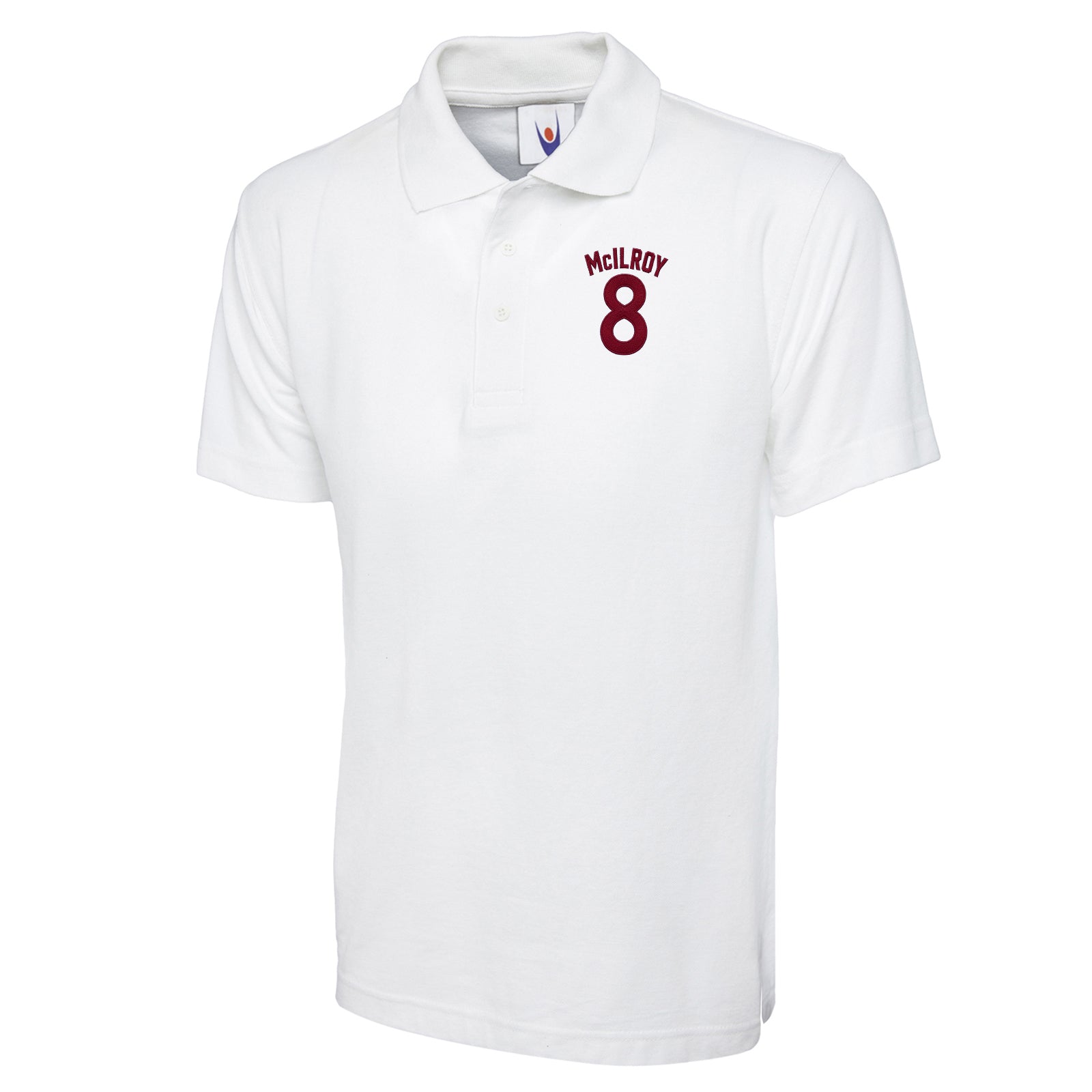 Jimmy McIlroy Burnley Football Polo Shirt