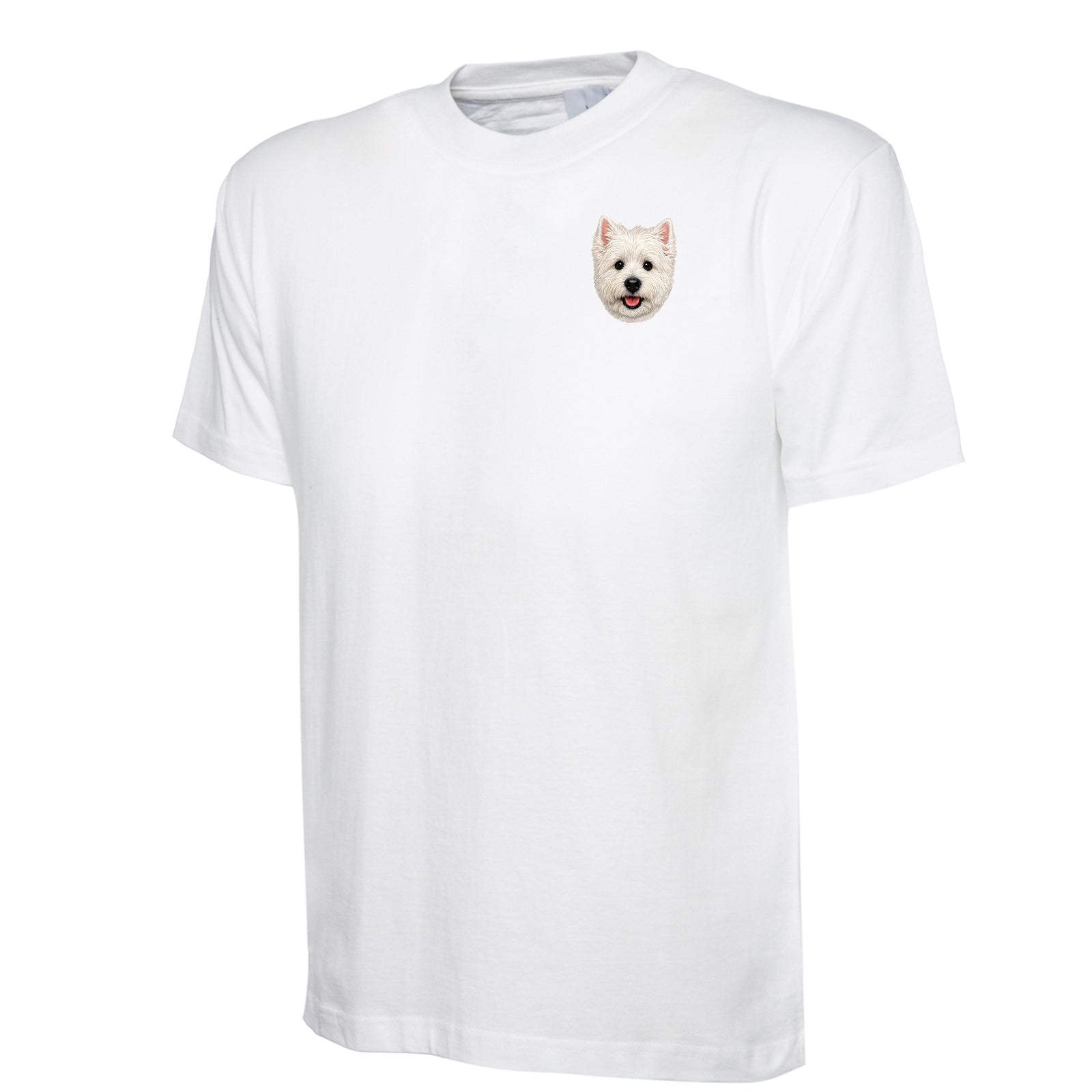 Westie Dog Face T-Shirt