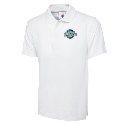 City Keep The Faith Embroidered Classic Polo Shirt