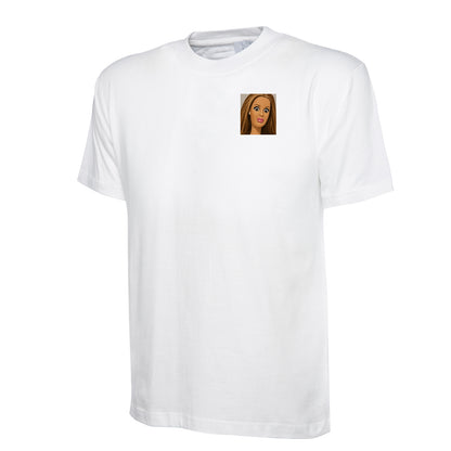 Childs Funny Distressed Doll Face Meme Shirt