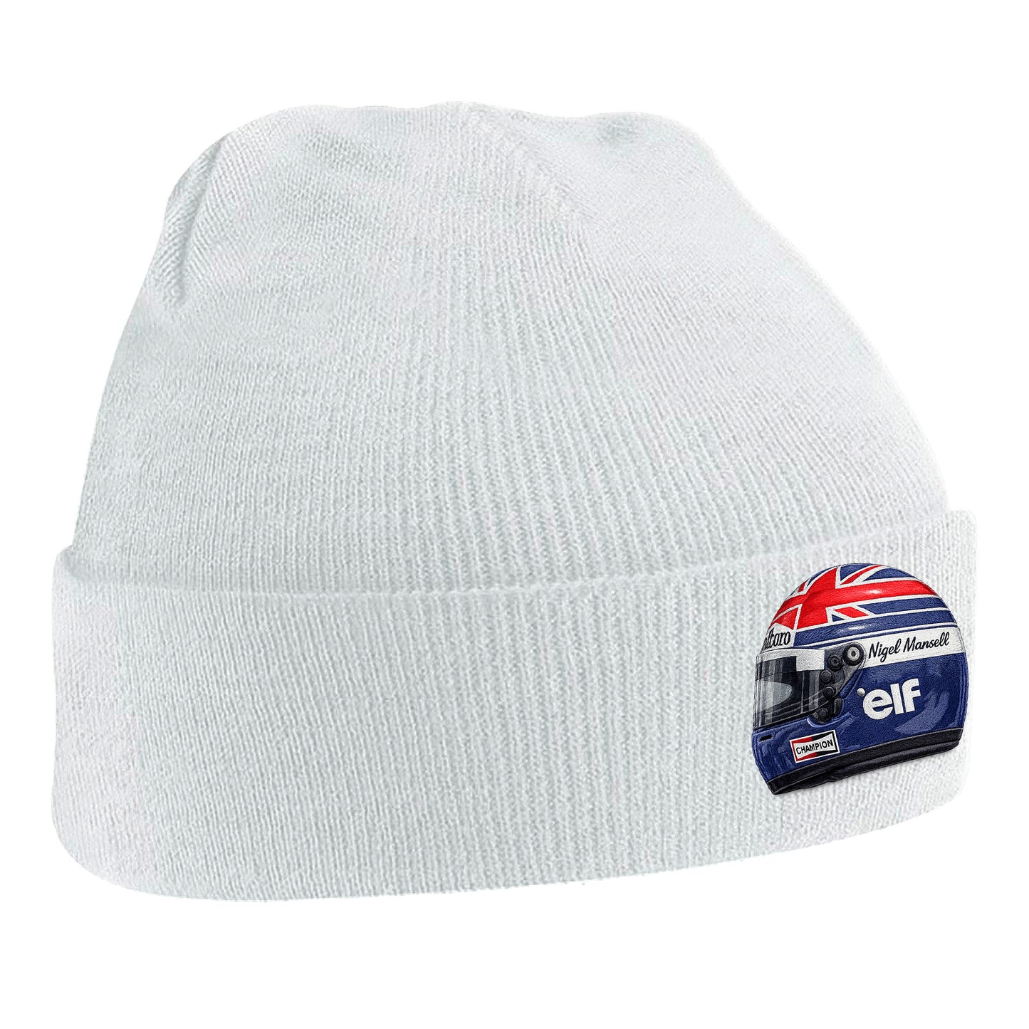 Nigel Mansell World Champion 1992 Beanie Hat