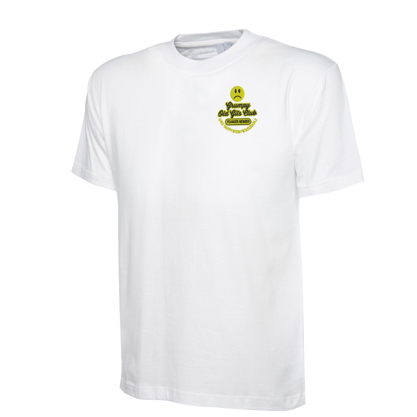Grumpy Old Gits Club Founder Member Embroidered Children's T-Shirt