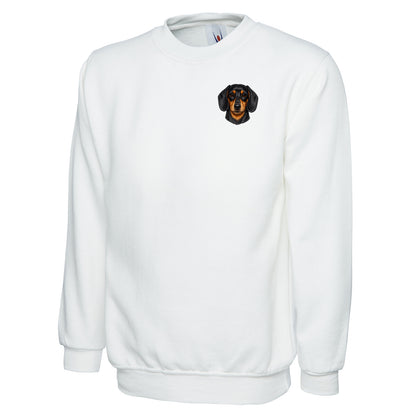 Dachshund Dog Face Sweatshirt