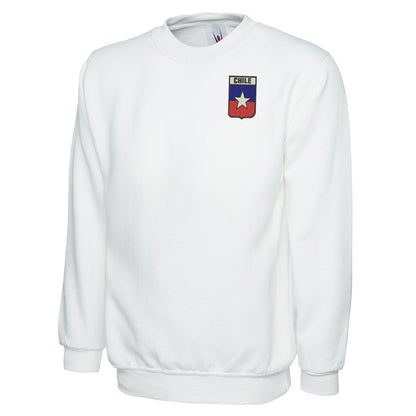 Retro Chile Rugby 1953 Embroidered Classic Sweatshirt