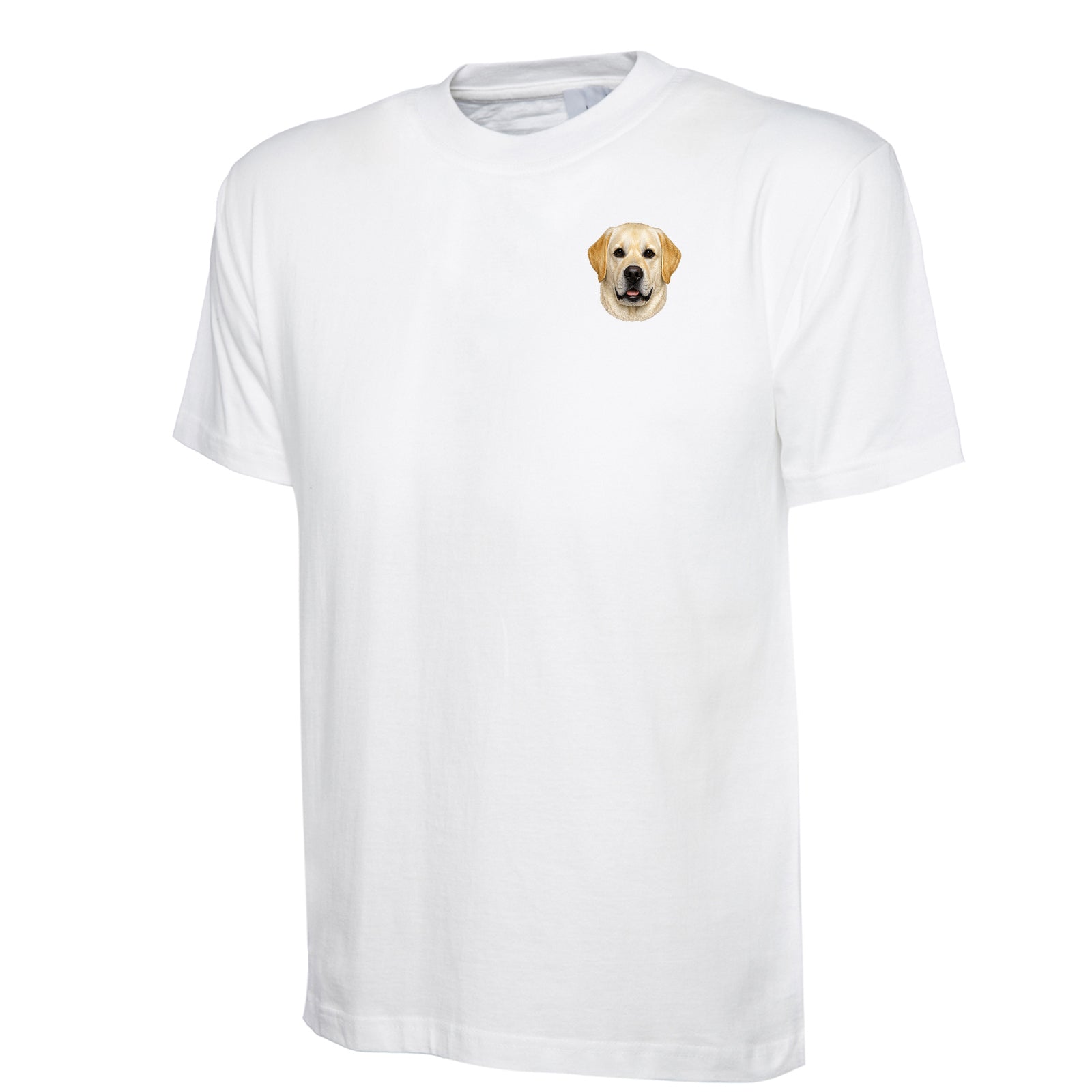 Yellow Labrador Dog Face T-Shirt