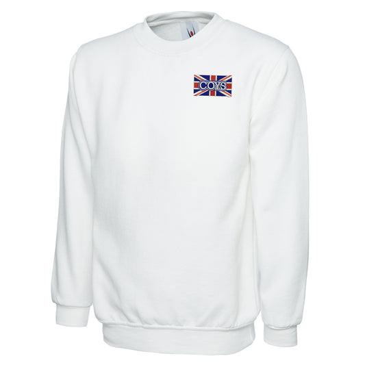 COYS Union Jack Embroidered Classic Sweatshirt