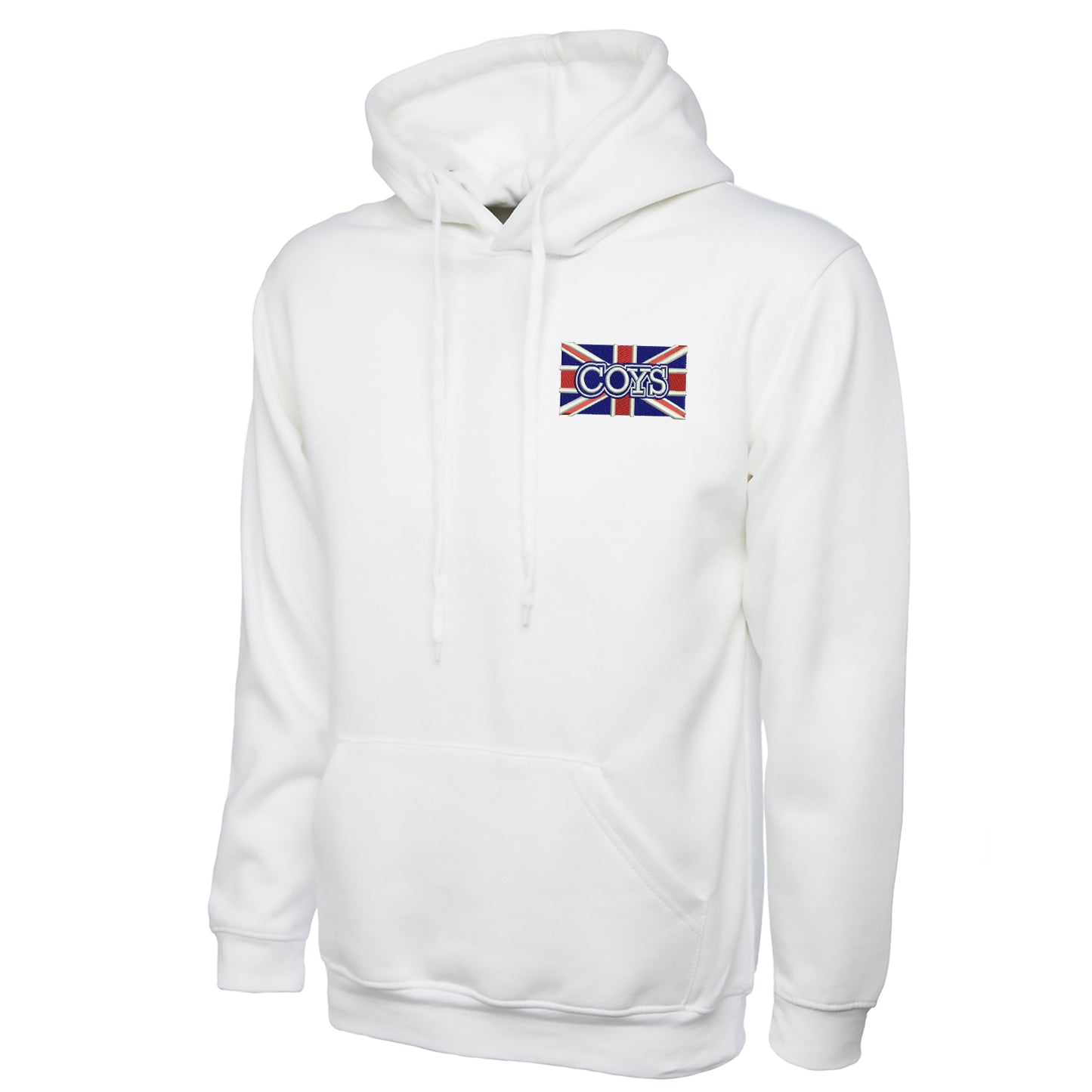 COYS Union Jack Embroidered Hoodie