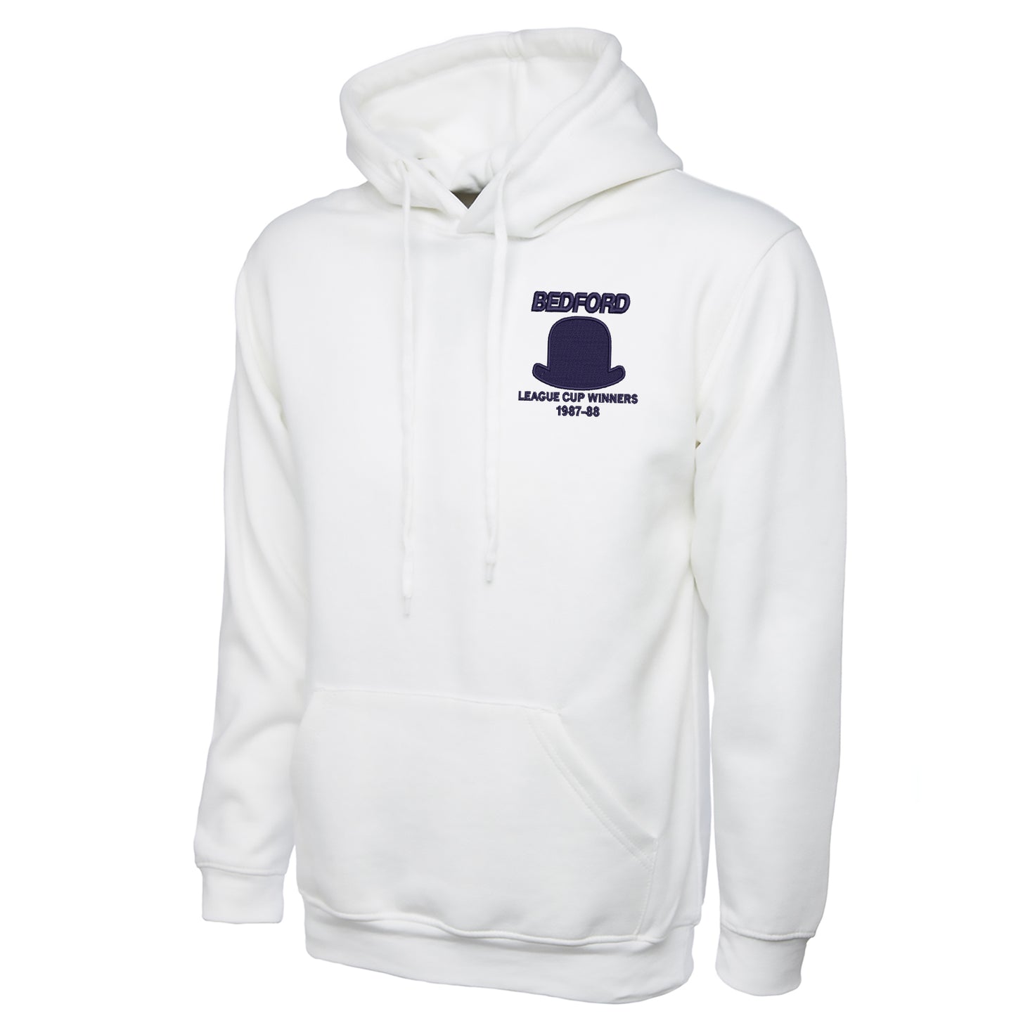 Retro Luton League Cup Winners 1988 Embroidered Hoodie