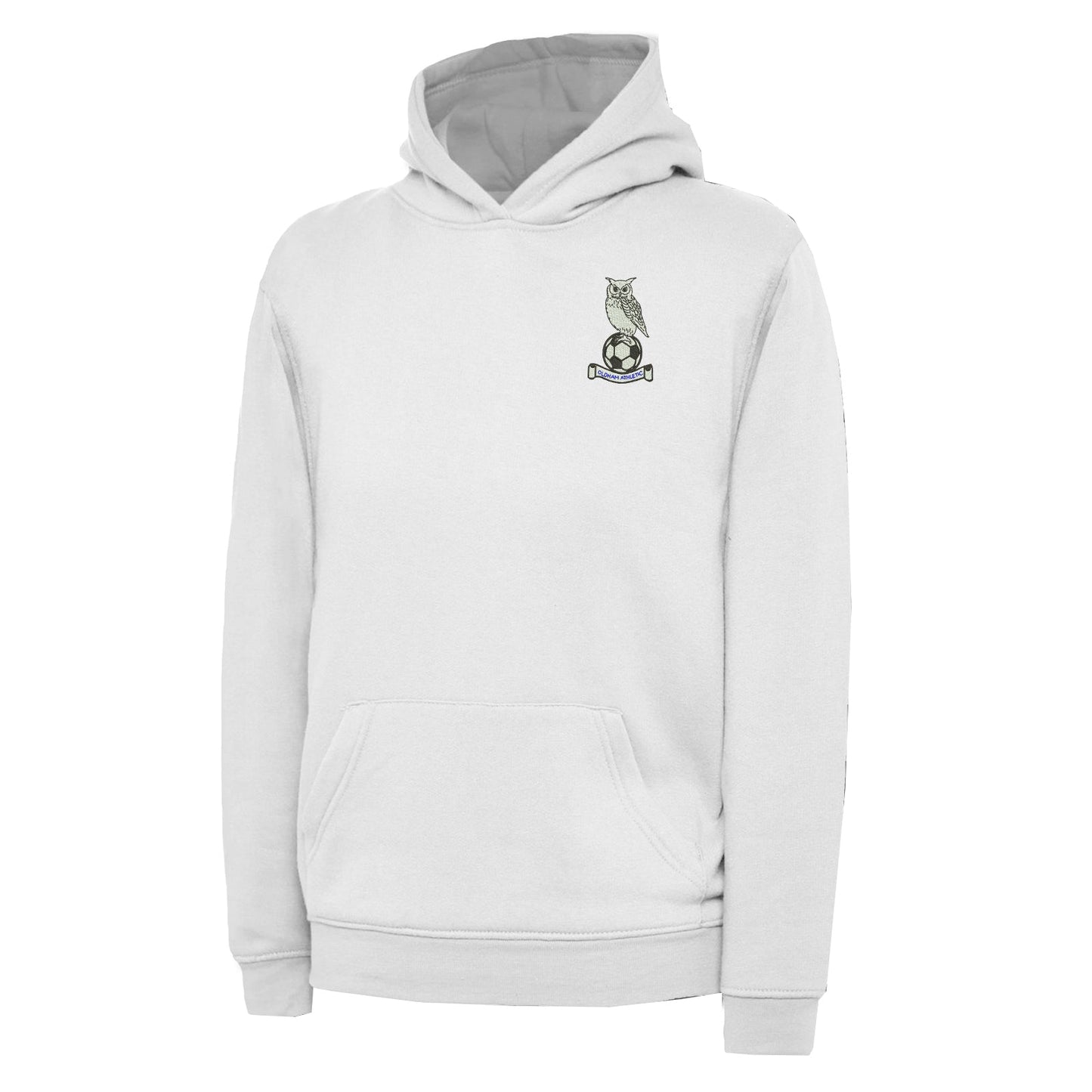 Retro Oldham 1972 Embroidered Children's Hoodie