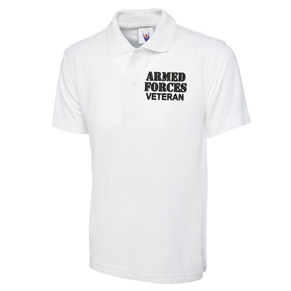 Armed Forces Veteran Polo Shirt for Sale UK