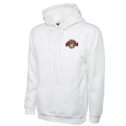 Red Devils Keep The Faith Embroidered Classic Hoodie