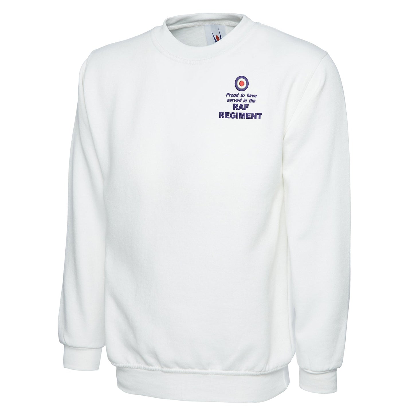 Proud to Have Served in The RAF Regiment Embroidered Classic Sweatshirt
