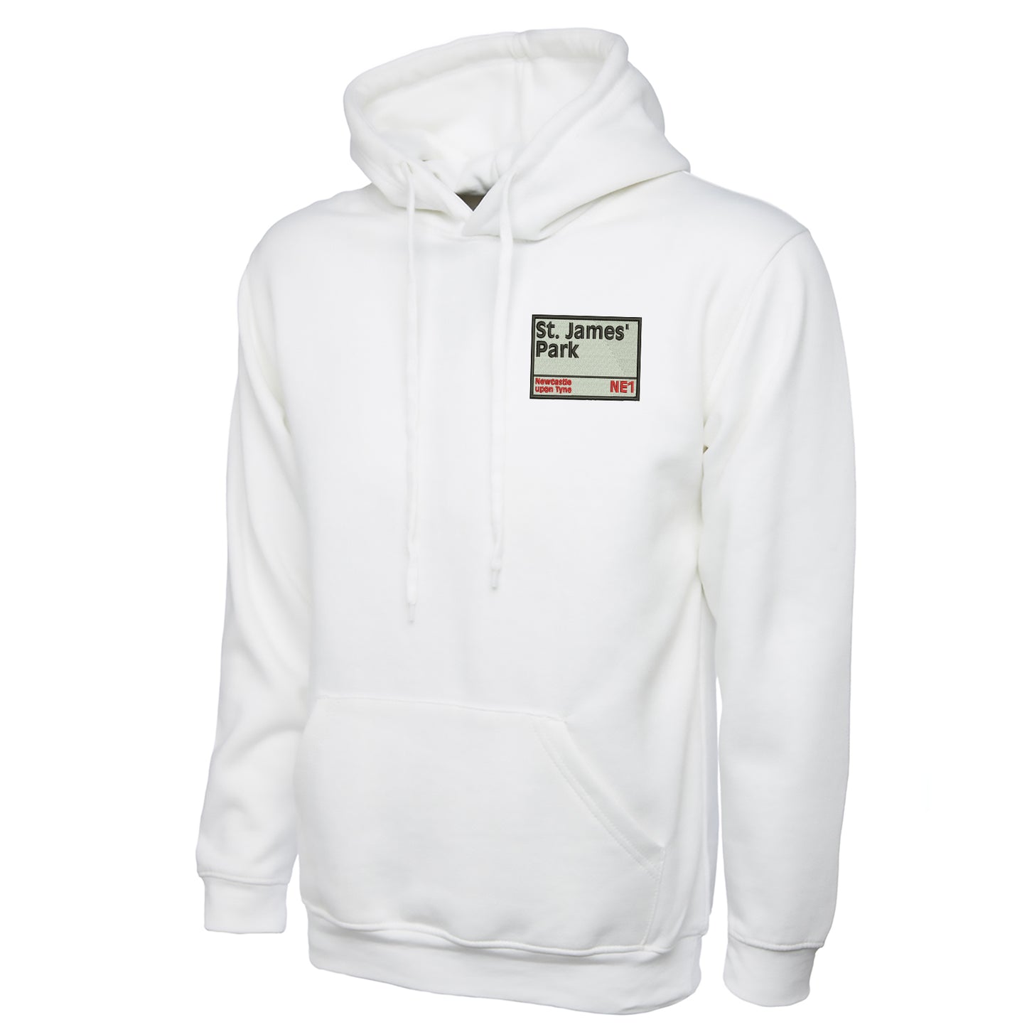 St James' Park NE1 Embroidered Hoodie