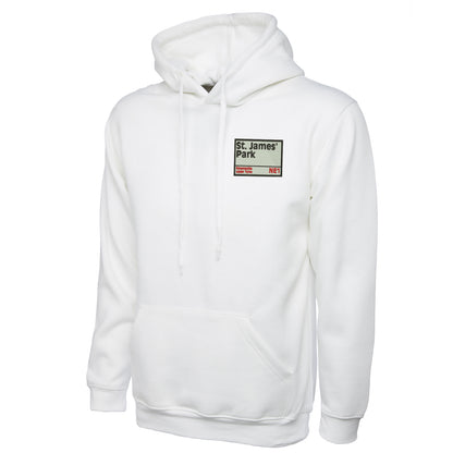 St James' Park NE1 Embroidered Hoodie