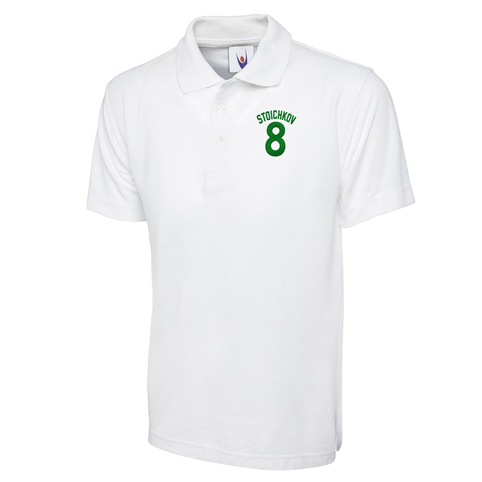 Hristo Stoichkov Bulgaria Football Polo Shirt