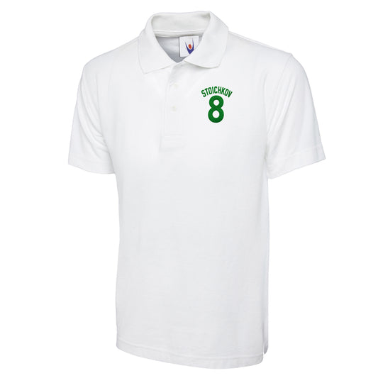 Hristo Stoichkov Bulgaria Football Polo Shirt