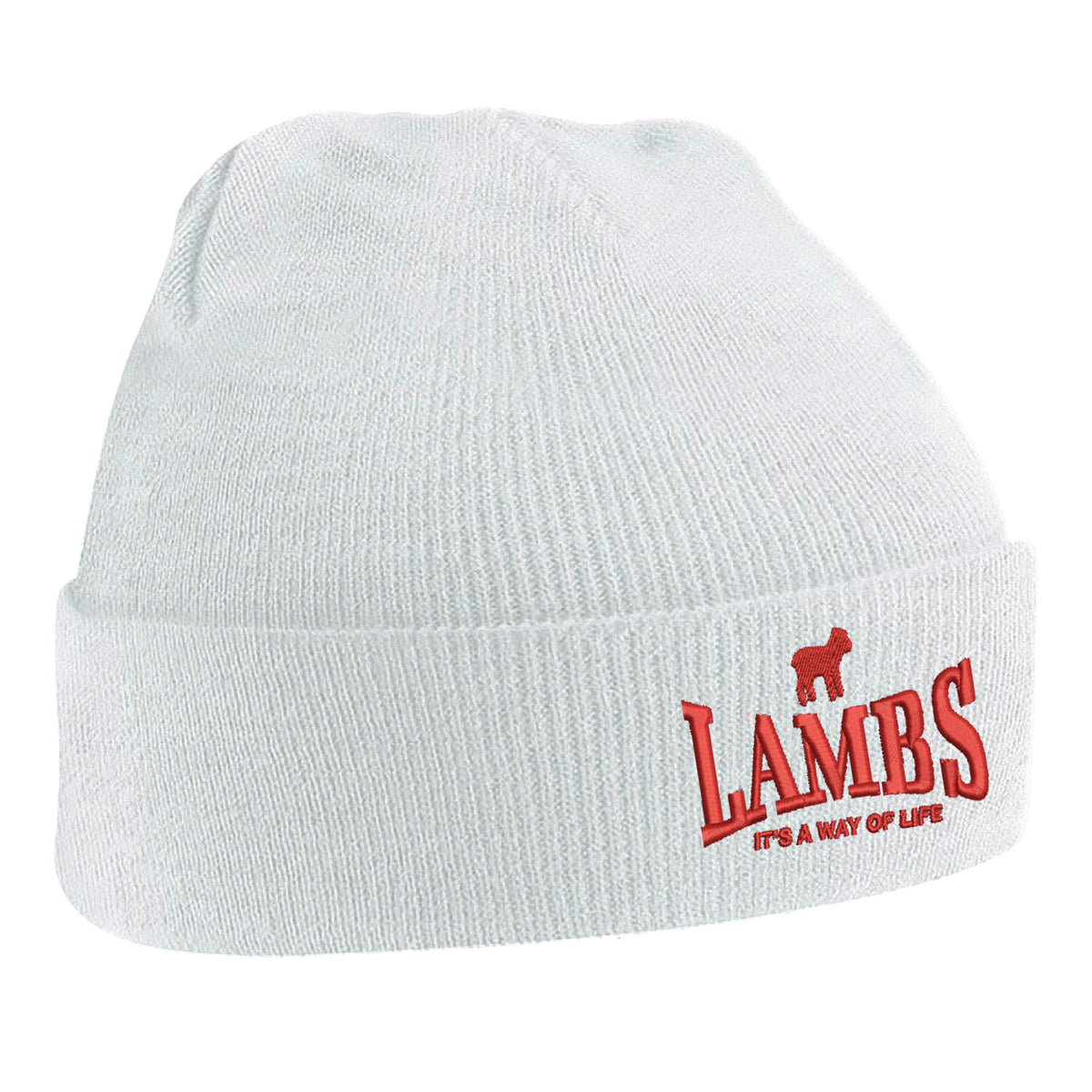 Lambs It's a Way of Life Beanie Hat