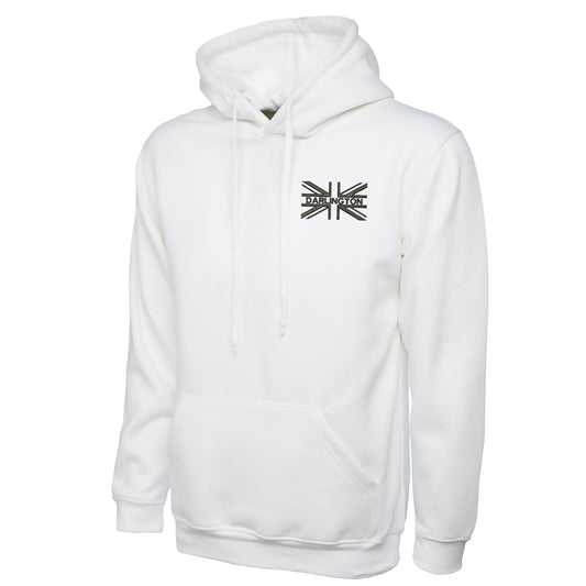 Darlington Union Jack  Embroidered Classic Hoodie