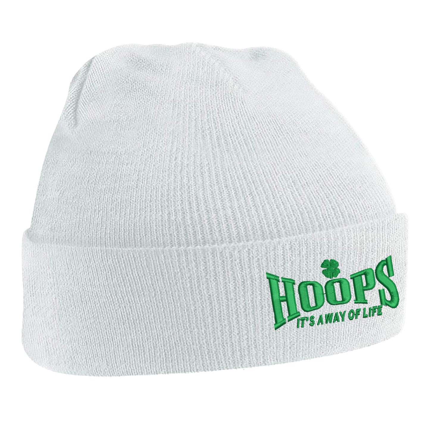 Hoops Its a Way of Life Embroidered Beanie Hat