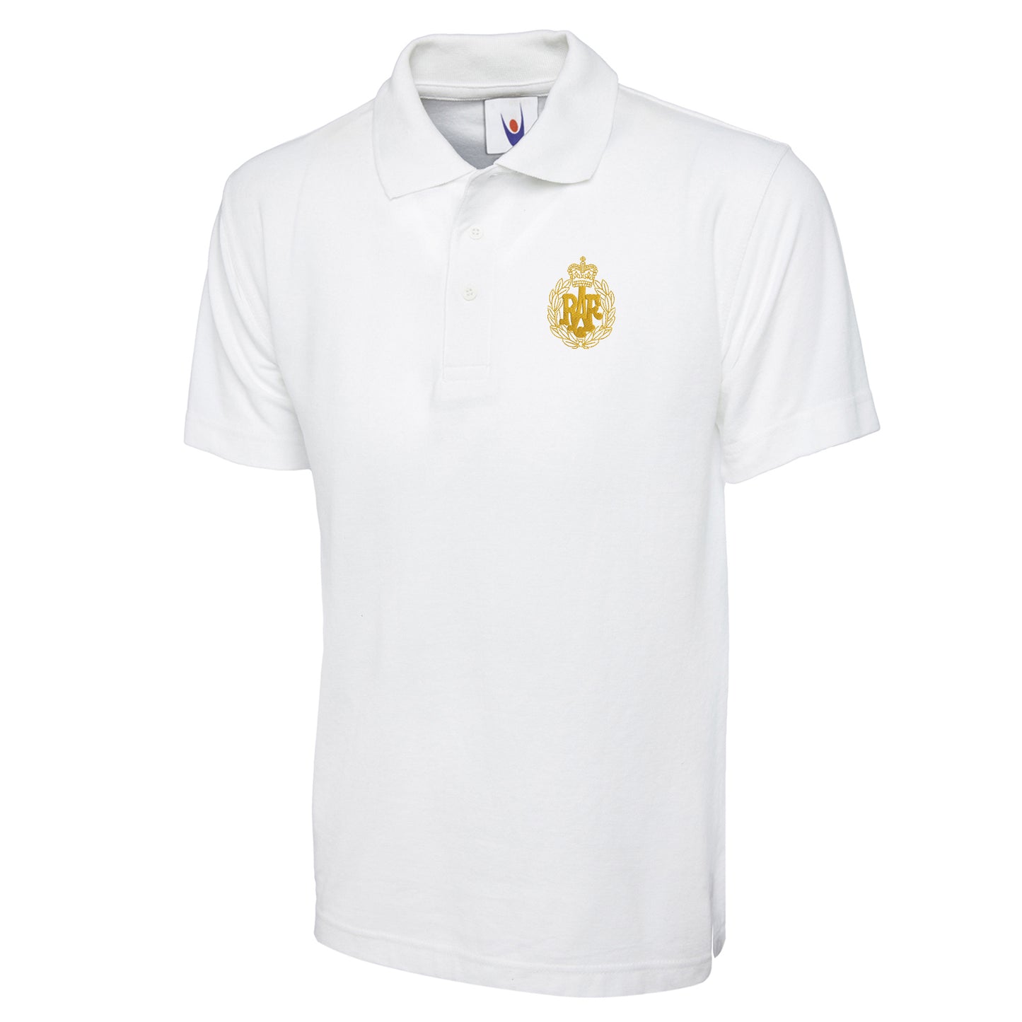 RAF Cap Badge  Embroidered Classic Polo Shirt