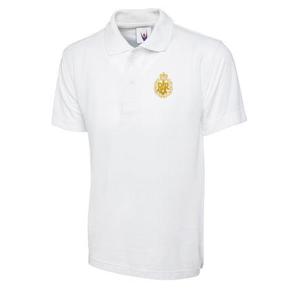 RAF Cap Badge  Embroidered Classic Polo Shirt