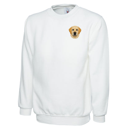 Labrador Dog Face Sweatshirt