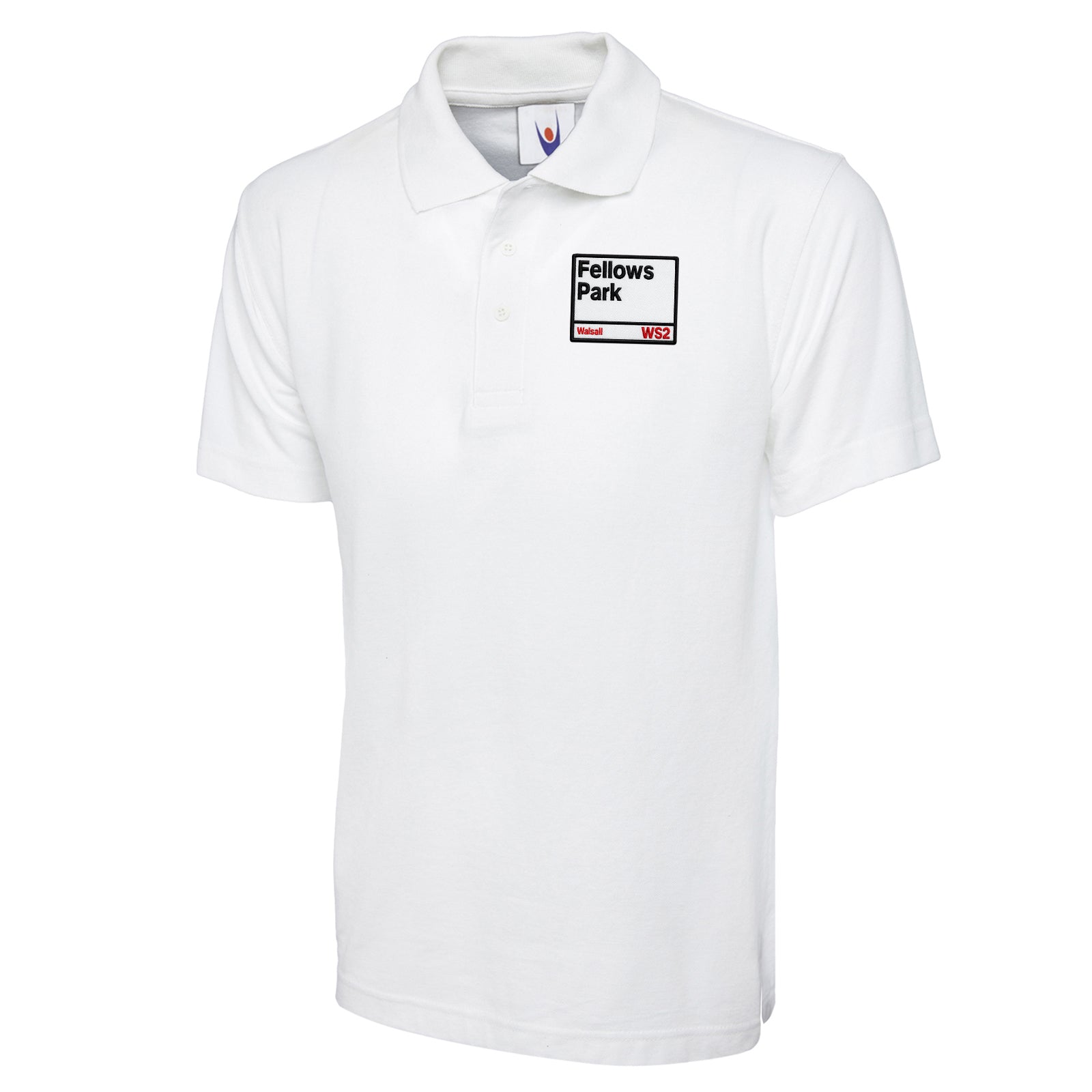 Retro Fellows Park Walsall Football Polo Shirt 
