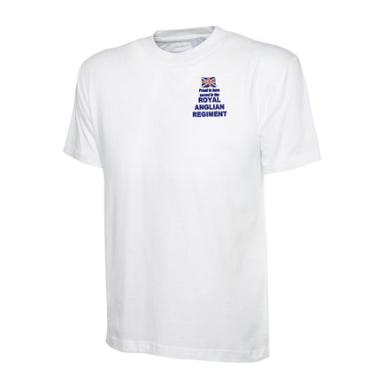 Proud to Have Served in The Royal Anglian Regiment Embroidered Children's T-Shirt