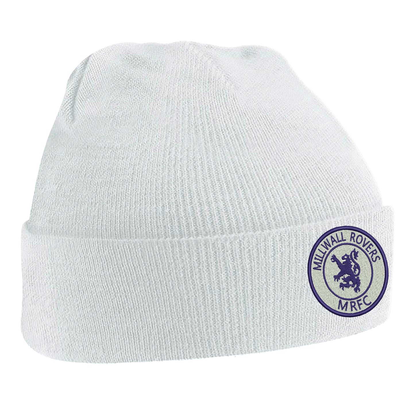 Retro Millwall Rovers MRFC Embroidered Beanie Hat