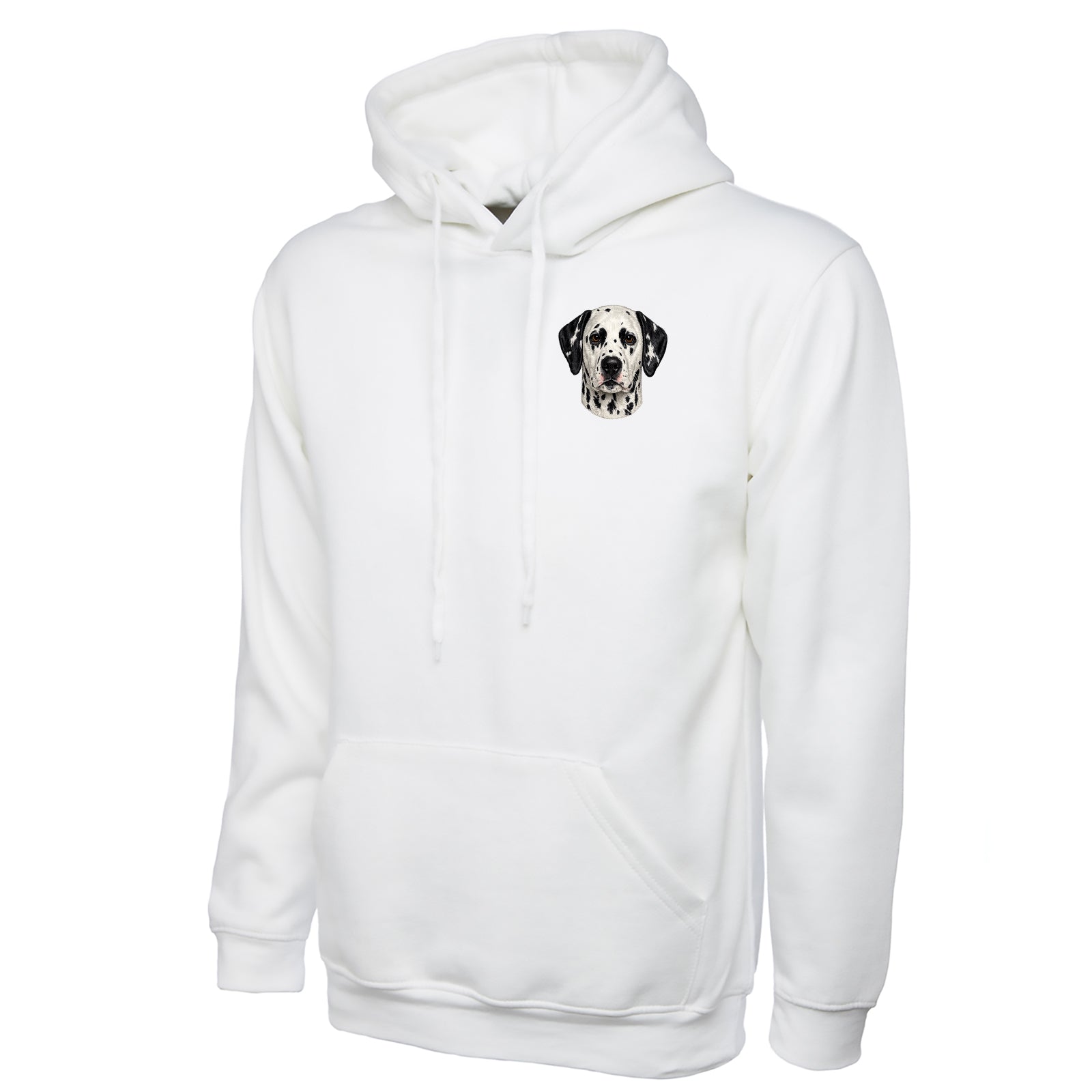 Dalmatian Dog Face Hoodie 