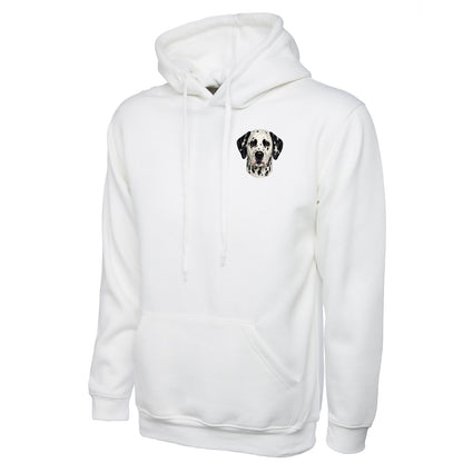 Dalmatian Dog Face Hoodie 