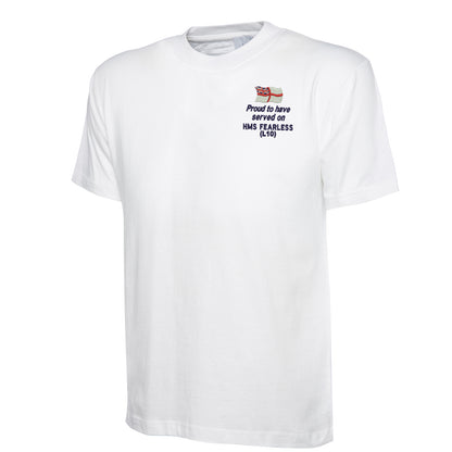 Proud to Have Served on HMS Fearless (L10) Classic T-Shirt