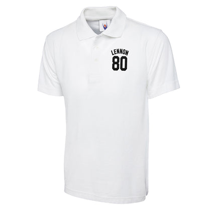 John Lennon Football Classic Polo Shirt