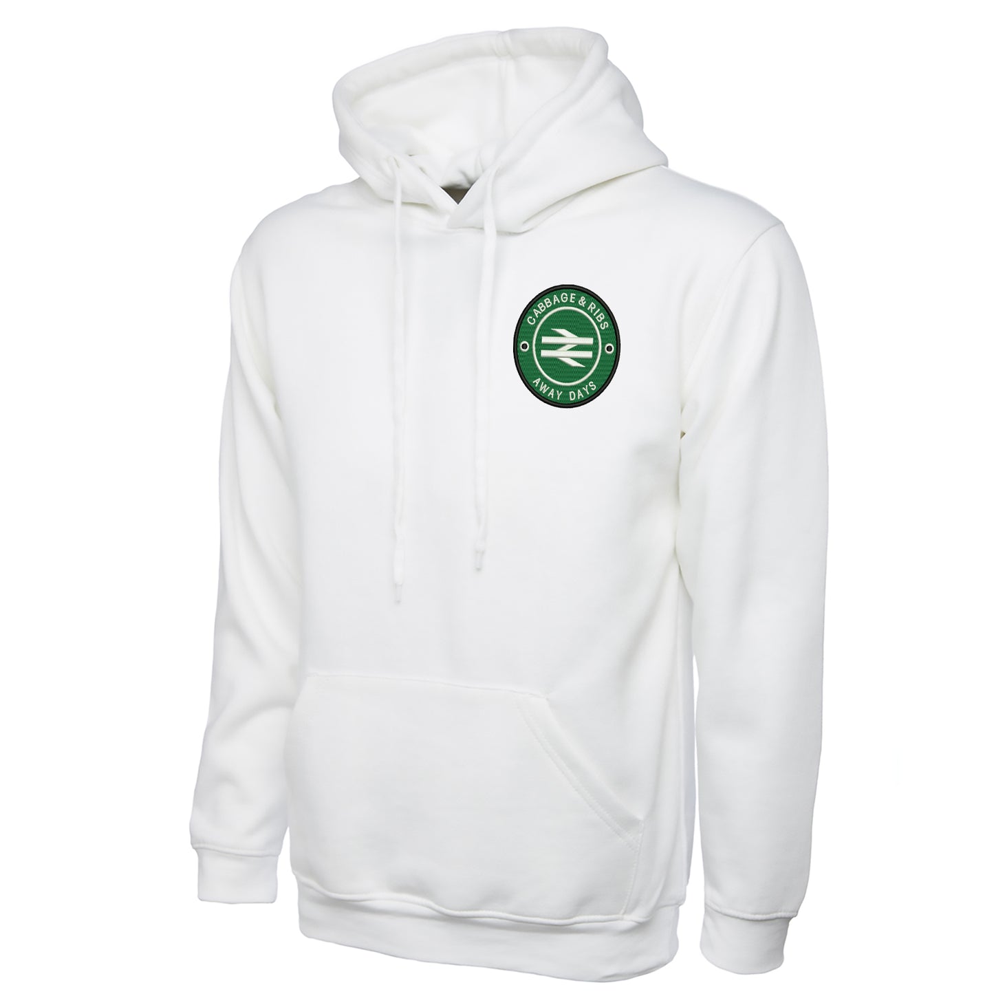 Cabbage & Ribs Away Days Embroidered Hoodie
