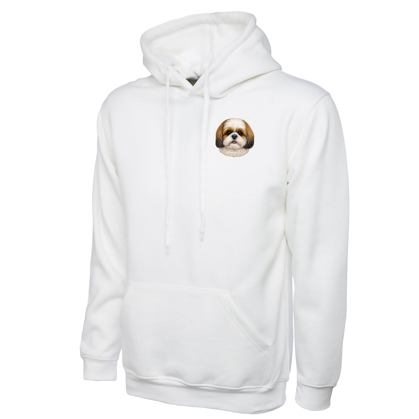 Shih Tzu Dog Face Hoodie