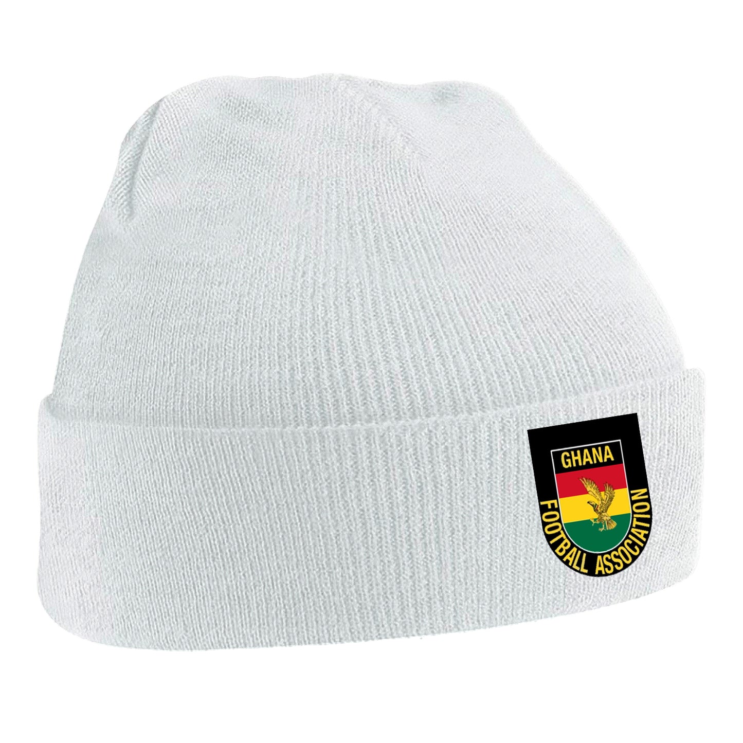Retro Ghana 1966 Embroidered Beanie Hat