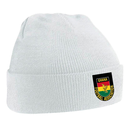 Retro Ghana 1966 Embroidered Beanie Hat