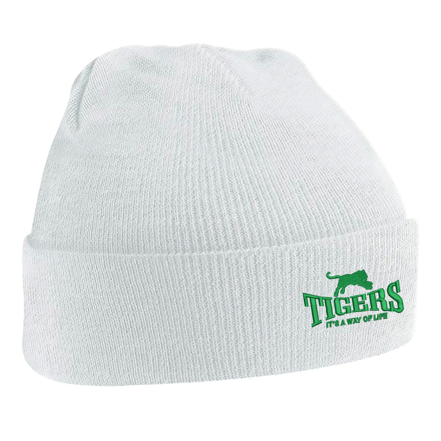 Tigers It's a Way of Life Embroidered Beanie Hat