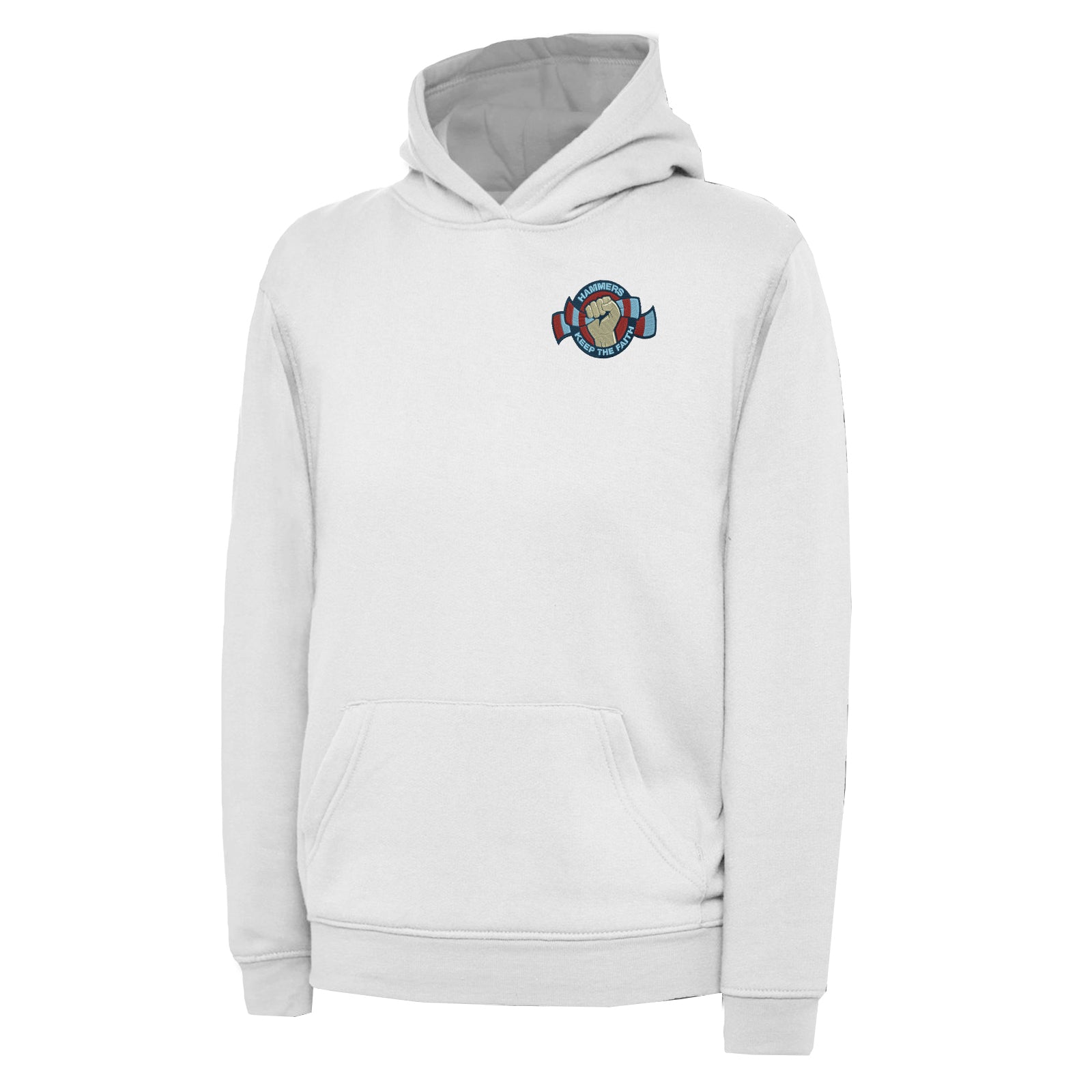 Kids West Ham United Embroidered Hoodie 
