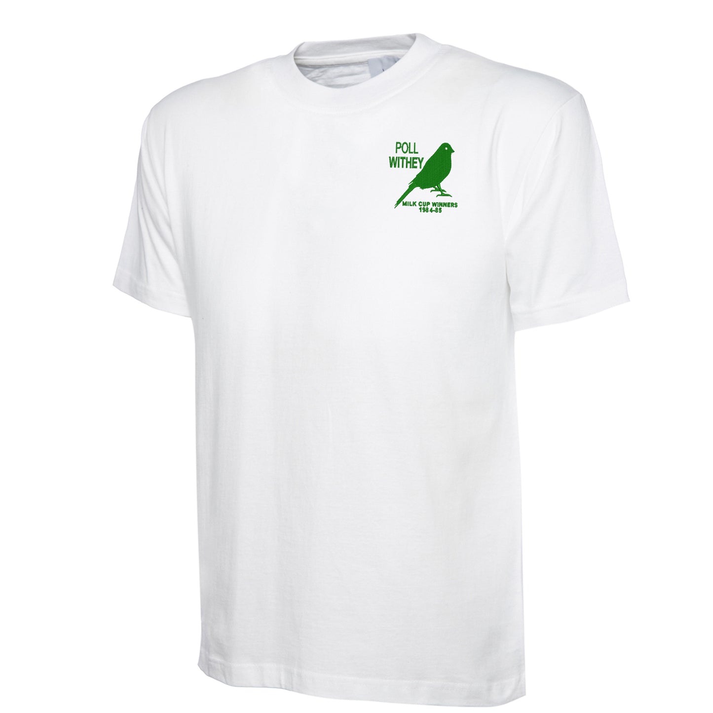 Retro Norwich Milk Cup Winners 1984-85 Embroidered Classic T-Shirt