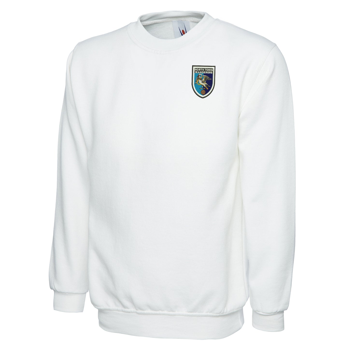 Retro North Town Wanderers Embroidered Classic Sweatshirt